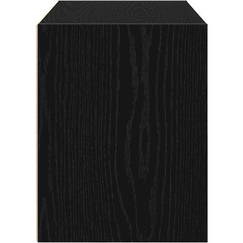 VidaXL Ormarić s 2 ladice crni hrast 60x31x40 cm konstruirano drvo Slike