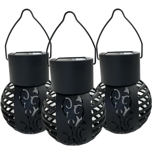 Garden Pleasure Solarna vanjska svjetla u setu od 3 kom (visina 9 cm) - Slike