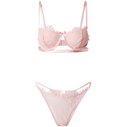 Trendyol Ženski set donjeg veša Thmaw23Cc00013, Roze Cene