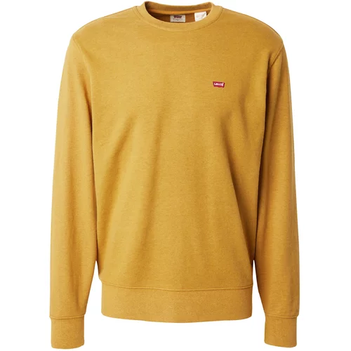 Levi's Sweater majica zlatno žuta / crvena / bijela