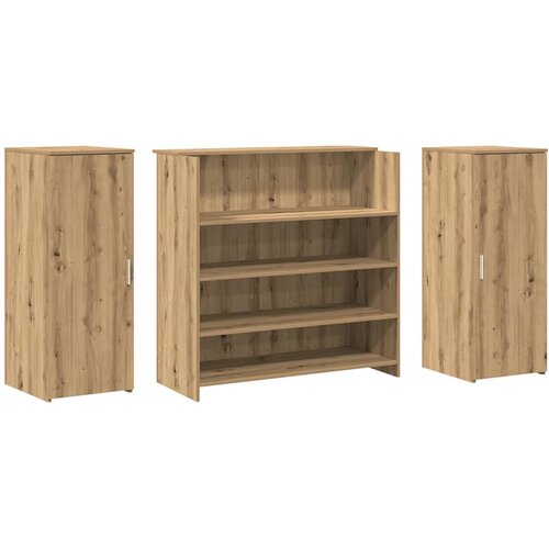  Recepcijski stol 180x50x103,5 cm od konstruiranog drva Slike