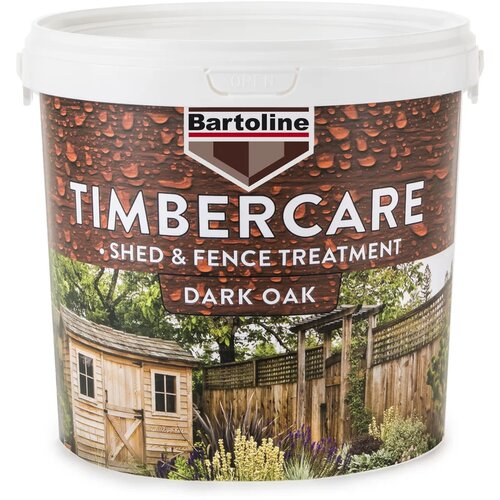 Bartoline TIMBERCARE lazurni premaz na vodenoj bazi- 5l Tamni hrast Slike