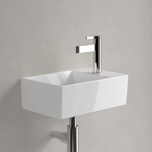 Villeroy Boch 432340R1 Memento 2.0 CeramicPlus 40 x 26 cm keramični umivalnik z odprtino za armaturo Slike