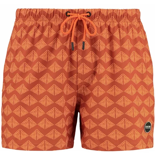 Shiwi Kratke kopalne hlače 'Pyramid' oranžna / temno oranžna