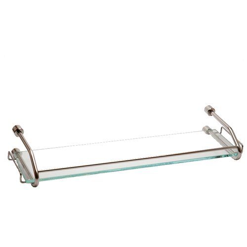 Staklena polica za kupaonicu inox (širina: 55 cm, plemeniti čelik) Cijene