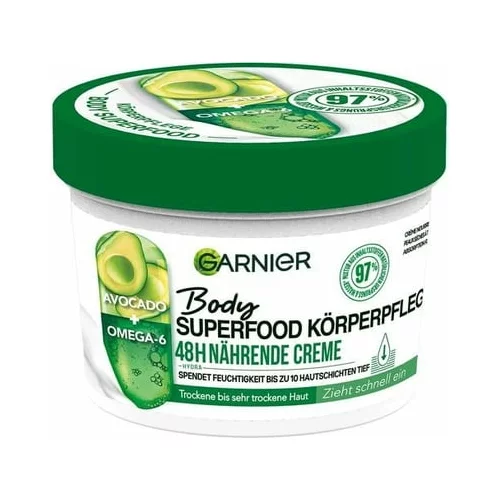 Garnier Body Superfood Body Care 48h negovalna krema Avokado