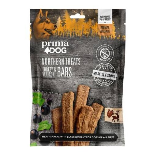  Primadog Northern Treats Turkey&Venison 80g Cene