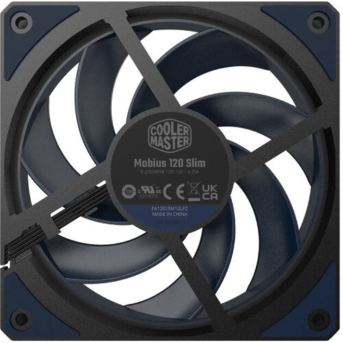 Cooler Master Kuler Mobius 120 Slim, 2500 RPM, Crni Cene