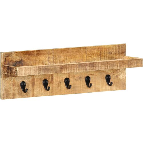  Zidna vje&amp;scaron;alica za kapute 60x15x20 cm grubo masivno drvo manga Slike