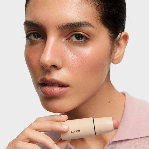 Inglot Cream Stick Blush kremasto rdečilo v paličici odtenek Classic Pink 212 6.2 g Slike