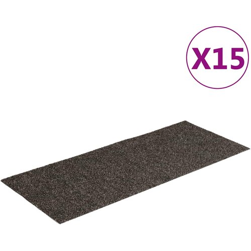 Maison Chic Samolepilne Preproga, Ruge za stopnice 15 kosov 60x25 cm antracit, (22122204) Cene