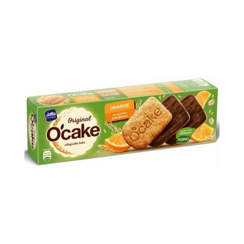 Jaffa OCake integralni keks kakao i pomorandža 145g kutija Slike