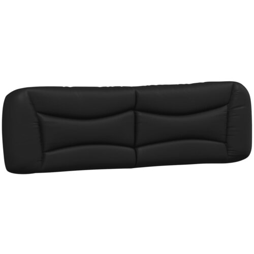 vidaXL Vzglavna stranica črna 183 cm umetno usnje, (21166014) Cene