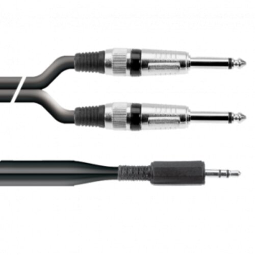 Kabal PROAUDIO PLAY22329L01BK JACK3.5st M-2xJACK6.3mn M 1 METAR Cijene