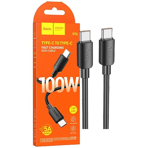 Hoco. X96 KABEL 60W ZA BRZO PUNJENJE TYPE-C U C (BLACK) Slike