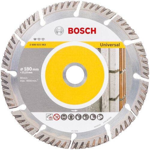 Bosch Dijamantska rezna ploča Standard for Universal 180 x 22.23 Cene
