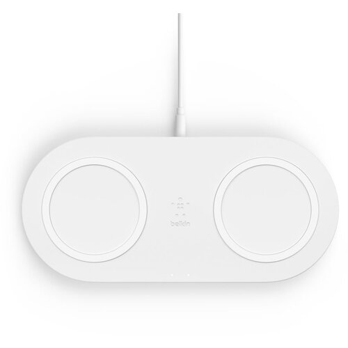 Belkin WIZ002VFWH beli dual bežični punjač qi certified Slike