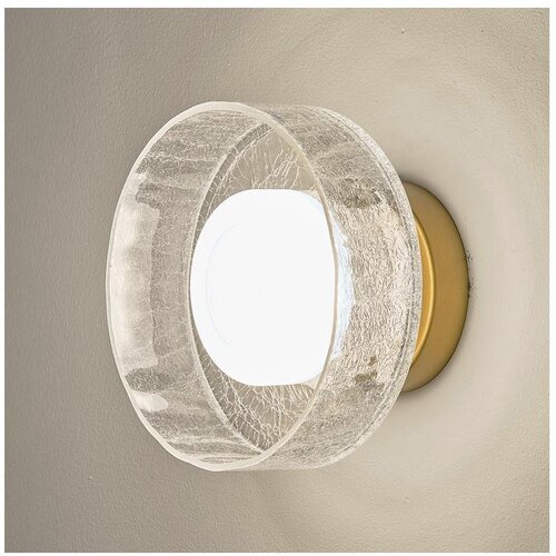  LED zidno svetlo NIMBUS LED/8W/230V 3000K zlatna/prozirna Cene