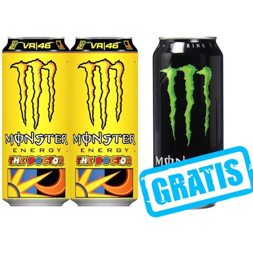 Monster Energy energetski napitak doctor 2x500 ml + green 1x500 ml Cene