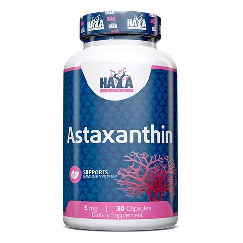 HAYA Labs astaxanthin 5mg - 30 kapsula – snažan antioksidans za zaštitu ćelija Cene