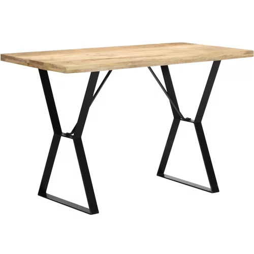  blagovaonski stol od masivnog drva manga 120 x 60 x 76 cm