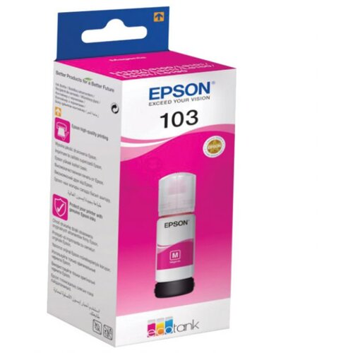 Ink JET EPSON 103 ECOTANK L3150 T00S34A ORIGINAL CRVENI Slike