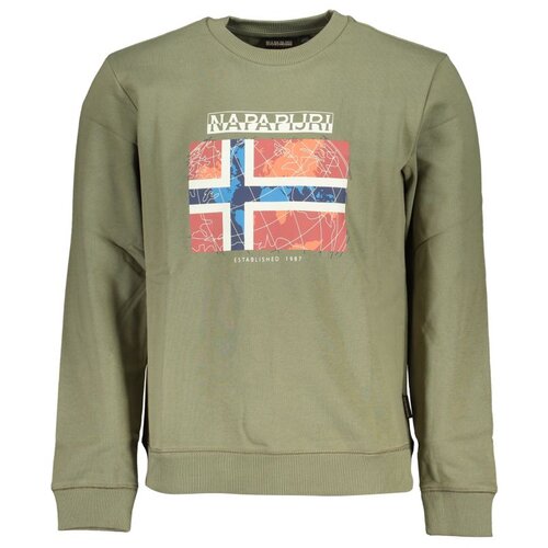 Napapijri GREEN MEN'S ZIPLESS SWEATSHIRT Cijene