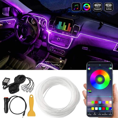 Auxito led ambijentalno osvetljenje za enterijer automobila - 5-lgx-app-1t5 ( AUX024 ) Slike