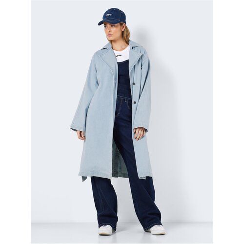 Noisy May Light Blue Women's Light Denim Coat Lili - Women Cene