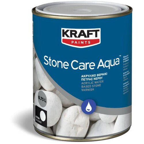 Kraft stone care aqua 0.75lt vodeni lak za kamen Slike