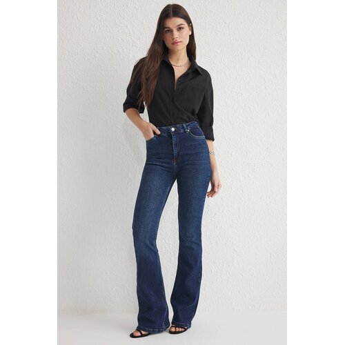 TRENDYOLMILLA ženske pantalone Twoss25Je00110, Plava-Plava Cene