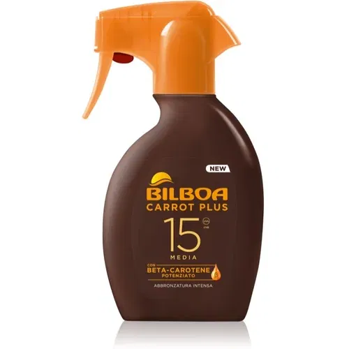 Bilboa Carrot Plus sprej za sunčanje SPF 15 250 ml