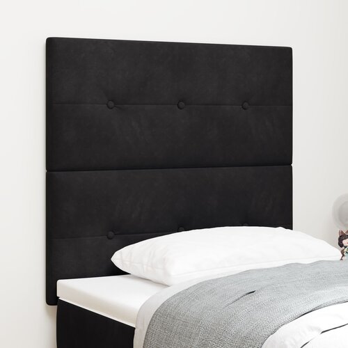VidaXL LED Uzglavlje Crno 80 cm Bar&amp;scaron;un Slike