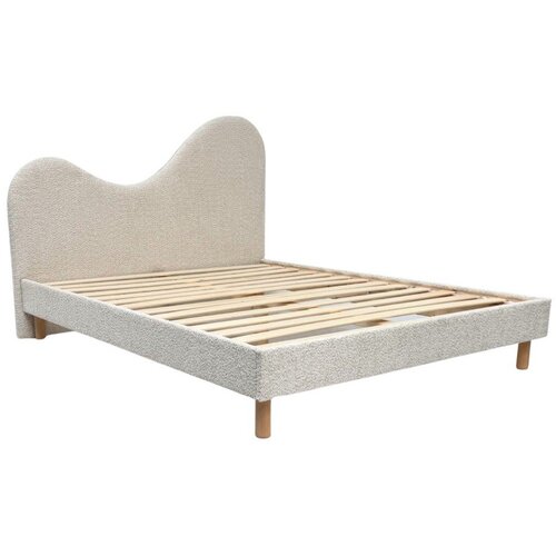 Bobochic Paris Bež oblazinjena oblazinjena zakonska postelja z letvenim dnom 160x200 cm Celina &amp;ndash; Slike