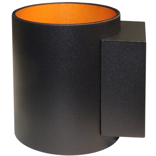  Zidno svetlo SQUALLA TUBA 1xG9/50W/230V crna/zlatna Slike