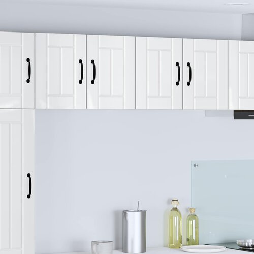  Ormar za Zid Lucca 2 pcs Bijela visokog sjaja 60 x 31 x 40 cm Cene