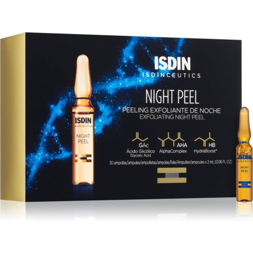 ISDIN ceutics Night Peel eksfoliacijski piling serum v ampulah 30x2 ml Cene