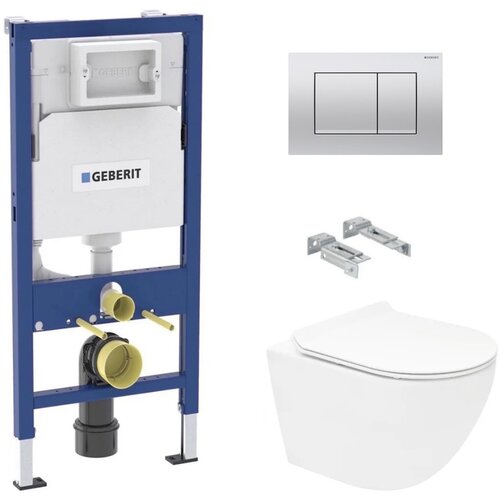 Geberit KOGEDSLINEWC01TD30KM S-Line WC &scaron;koljka s kompletom Duofix 458.103.00.2 Delta30 Cene