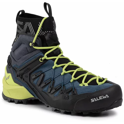 Salewa Trekking čevlji Ms Wildfire Edge Mid Gtx GORE-TEX 61350-8971 Poseidon/Cactus