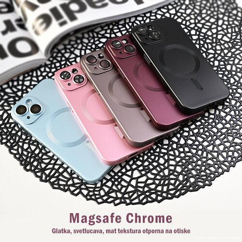 Torbica Magsafe Chrome za iPhone 13 6.1 zelena Slike