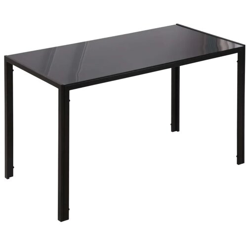  Blagovaonski stol  kuhinjski stol  veliki stol  moderni dizajn  120 cm x 60 cm x 75 cm  crni Cijene