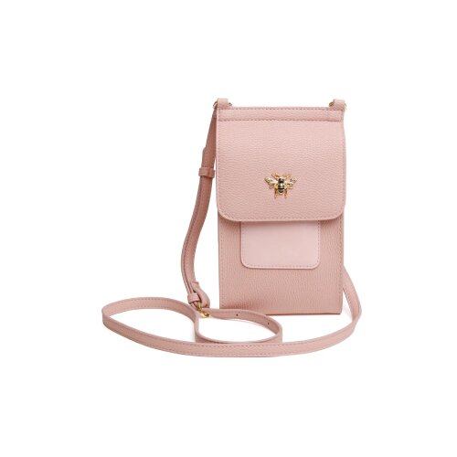 Fancy Metal Goods Ltd Alice Wheeler - Torba - Bloomsbury, Pink, Crossbody phone Slike