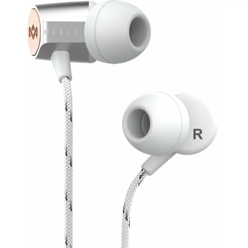 House Of Marley uplift 2.0 ušesne slušalke - srebrne barve