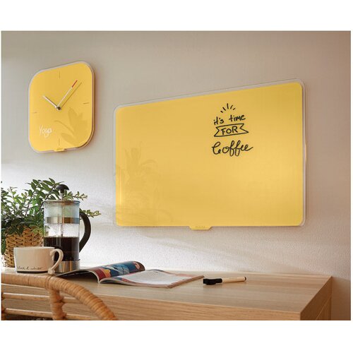  PLOČA MAGNETNA 60X40CM STAKLENA COSY LEITZ 70420019 ŽUTA Slike