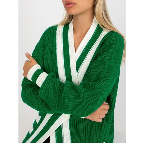 Fashion Hunters Green oversize long cardigan RUE PARIS Slike