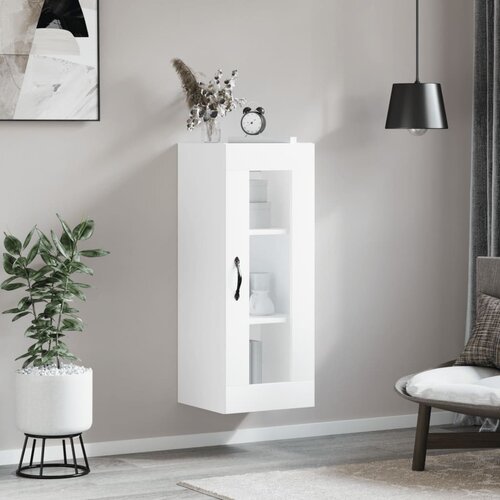 The Living Store Stenska omarica bela 34,5x34x90 cm - Stenska Omarica, (21836129) Cene