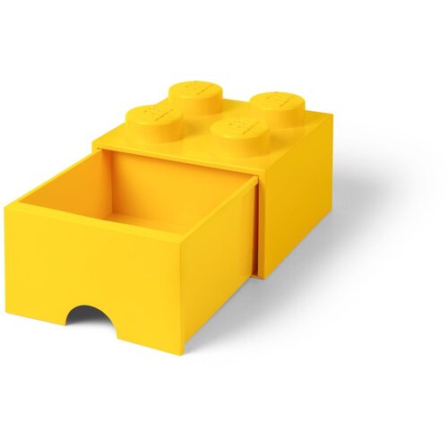 Lego Rumena &amp;scaron;katla za shranjevanje s predalom LEGO&amp;reg; Slike