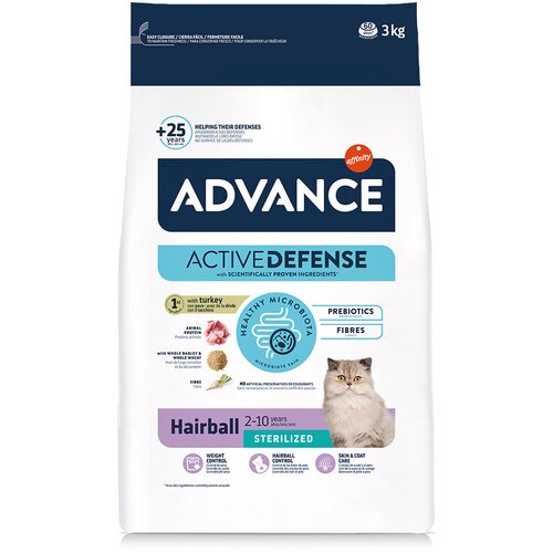 Affinity Advance Advance Sterilized Hairball - Varčno pakiranje: 2 x 3 kg Cene
