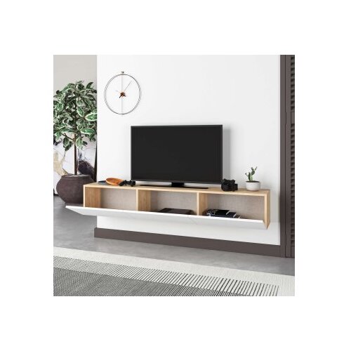 Hanah home tv polica francy 180 sapphire oak white Slike