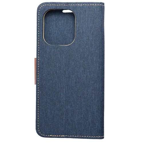 Oem CANVAS Book case preklopna futrola za XIAOMI Redmi NOTE 13 4G navy plava Slike